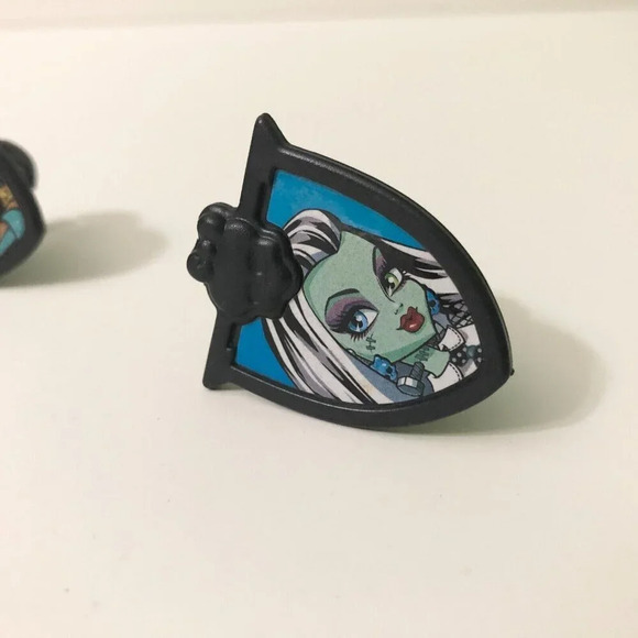 2011 Monster High Deco Pac Cake  Cupcake Toppers Plastic Rings Novelties Mattel - Picture 11 of 14